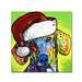 Trademark Fine Art Dachshund Christmas Canvas Art by Dean Russo