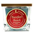 Circle E Candles Barefoot Beach Scent Large Size Jar Candle 43oz 4 Wicks