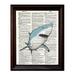 Great White Shark - Dictionary Art Print Printed On Authentic Vintage Dictionary Book Page - 8 x 10.5