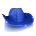 Blinkee 3996200 Light Up LED Flashing Cowboy Hat with Blue Sequins