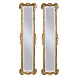 Bassett Mirror M2258BEC Helena 2 Panel Mirrors White