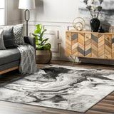 Brooklyn Rug Co Grace Contemporary Abstract Area Rug 4 x 6 4 x 6