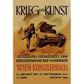 Krieg Und Kunst (War and Art) Fine art canvas print (20 x 30 )