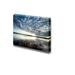 Beautiful Scenery Landscape Lake View at Sunset with Clouds on The Blue Sky - Canvas Art Wall Art - 32 x 48