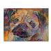 Trademark Fine Art Art Pug Canvas Art by Richard Wallich