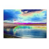 Trademark Fine Art Lakes 3 Canvas Art by Tom Kelly