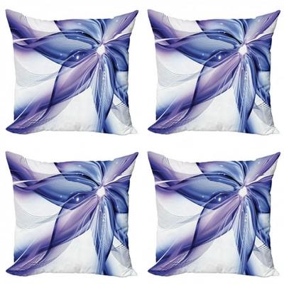 IHNN Pattern Aabstract Floral Pattern Background with Flowers Nature Throw Pillow 18x18 Multicolor