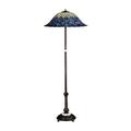 Meyda Tiffany 31104 Peacock Feather Floor Lamp 60 H