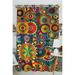 ZKGK Psychedelic Art Window Curtain Drapery/Panels/Treatment For Living Room Bedroom Kids Rooms 52x84 inches One Panel