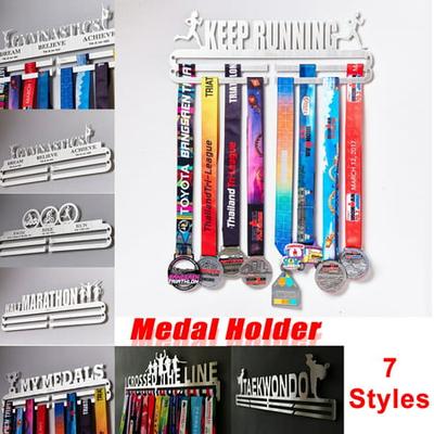 Medal Display Holder Hanger Rack Ideal Stainless Steel Rack Wall Hook Decoration 