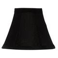Black Silk with Gold Lining Bell Shade Chandelier Lamp Shade Mini Clip on Shade