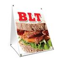 A-frame Sidewalk Blt Sign With Graphics On Each Side | 24 X 36 Print Size