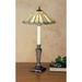 Meyda Tiffany - 48384 - One Light Buffet Lamp - Carousel - Pewter-85pack