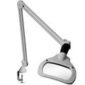 WAVE LED Magnifier-30in Arm-3.5D 1.88x-Clamp-Grey