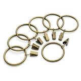 2 Inch Metal Curtain Clip Rings Set of 14