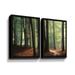 Artwall In the Curve 2 Piece Floater Framed Canvas Set by Martin Podt