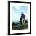 The Stay at Homes or Outward Bound Looking Out to Sea Framed Print Wall Art by Norman Rockwell Sold by Art.Com
