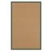 Linon Home DÃ©cor Athena Area Rug or Runner Collection Cork and Green 8 x 11