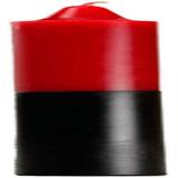 9 Red/ Black pillar candle