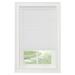 PowerSellerUSA Cordless Window Blinds Privacy & Light Filtering 1 Slats Vinyl Mini Blind Anti-UV Window Treatment Fits Windows 18 - 72 White 45 (Width) x 72 (Length)