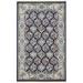 Unique Loom Sheffield Narenj Rug Navy Blue/Beige 5 1 x 8 Rectangle Floral Traditional Perfect For Living Room Bed Room Dining Room Office