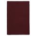 Colonial Mills 9 x 12 Maroon Red Rectangular Area Throw Rug