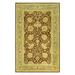 SAFAVIEH Antiquity Lilibeth Traditional Floral Wool Area Rug Brown/Green 7 6 x 9 6 Oval
