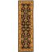 SAFAVIEH Heritage Regis Traditional Wool Runner Rug Charcoal/Gold 2 3 x 8