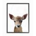 The Kids Room by Stupell Baby Deer Animal Kids Painting Framed Giclee Texturized Art by Leah Straatsma