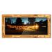 23x7 Frame Gold Bamboo Picture Frame - Complete Modern Photo Frame Includes UV Acrylic Shatter