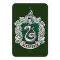 Harry Potter Slytherin Painted Crest Home Business Office Sign