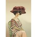 Lady Posing for a Portrait-Fine Art Canvas Print (20 x 30 )