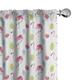 Ambesonne Flamingo Curtains Summer Ice Cream Berry Pair of 28 x95 Multicolor