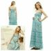 Jessica Simpson Dresses | Jessica Simpson Maternity Dress | Color: Blue/Green | Size: M