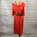 Lularoe Dresses | Classic Lularoe Julia Dress | Color: Orange | Size: Xxxl