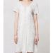 Anthropologie Dresses | Anthro Lilka Lace Front Heathered Sweatshirt Dress | Color: Gray/White | Size: S