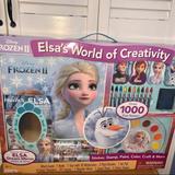 Disney Toys | Elsa’s World Of Creativity | Color: Blue/White | Size: Osbb