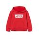 Levi's Kids Boys Sweatshirt Lvb Batwing Screenprint Hoodie Levis Red/ White 3 Years