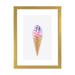 East Urban Home Pink Ice Cream by Sisi & Seb - Photograph Print Paper in Blue/Brown/Pink | 24 H x 16 W x 1 D in | Wayfair