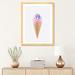 East Urban Home Pink Ice Cream by Sisi & Seb - Photograph Print Paper/Metal in Blue/Brown/Pink | 32 H x 24 W x 1 D in | Wayfair