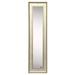 House of Hampton® Truluck Farmhouse Accent Mirror in White | 30.5 H x 9.5 W x 1.25 D in | Wayfair 5F5431D19BFD4E1C9E6DB32BE0458C3C