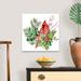 The Holiday Aisle® Cardinal Holly Christmas I by Jennifer Paxton Parker - Painting Print on Canvas Canvas | 20 H x 20 W x 1.25 D in | Wayfair