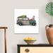 The Holiday Aisle® Christmas Cars IV by Jennifer Paxton Parker - Painting Print on Canvas Canvas | 20 H x 20 W x 1.25 D in | Wayfair