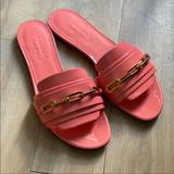 Burberry Shoes | Burberry Coral Sandals | Color: Gold | Size: 39