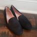 J. Crew Shoes | - J Crew Suede Smoking Slippers H5523 Flats Shoes | Color: Black | Size: Various
