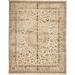Brown/White 94 x 0.25 in Area Rug - Bokara Rug Co, Inc. Hand-Knotted High-Quality Ivory & Ivory Area Rug Viscose/Wool | 94 W x 0.25 D in | Wayfair