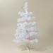 Northlight Seasonal 2' Pre-Lit Slim White Tinsel Artificial Christmas Tree - Multi Lights in Green | 24 H x 12 W in | Wayfair 32624663