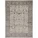 Brown/White 95 x 0.25 in Area Rug - Bokara Rug Co, Inc. Hand-Knotted High-Quality Ivory & Aubergine Area Rug Silk/Wool | 95 W x 0.25 D in | Wayfair