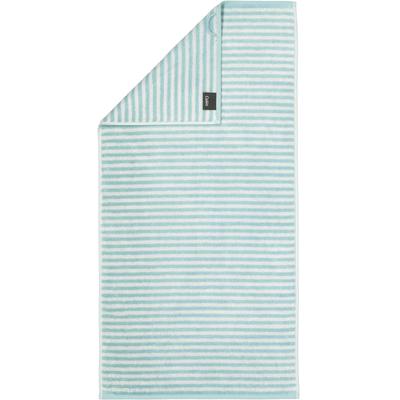 Cawö Handtücher Campus Ringel 955 seegrün - 40 Handtuch 50x100 cm Weiss Image