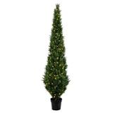 Vickerman 658109 - 8' Cedar Tree UV 200WW LED (TP170696LED) Cedar Home Office Tree